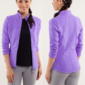 Lululemon Forme Zip Up Jacket Power Purple 8